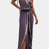 Lorena - Vestido Mono Detalles Dorados