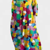 Ana - Vestido Fluido con Estampado