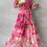 Luísa - Vestido Floral Envolvente