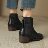 Camila - Botines de Lujo con Tacón Bajo