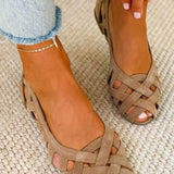 SANDALIAS ENTRELAZADAS VERANO VIBRANTE CATERINA