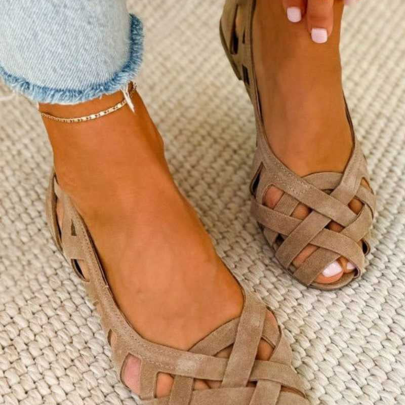 SANDALIAS ENTRELAZADAS VERANO VIBRANTE CATERINA