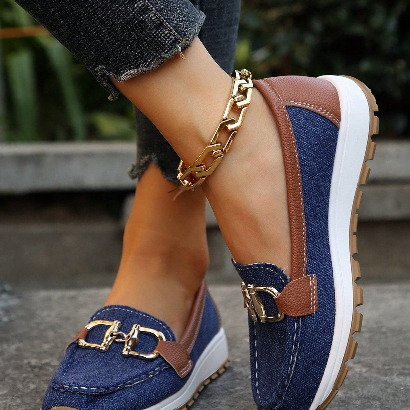 Eli - Zapatos Planos con Hebilla