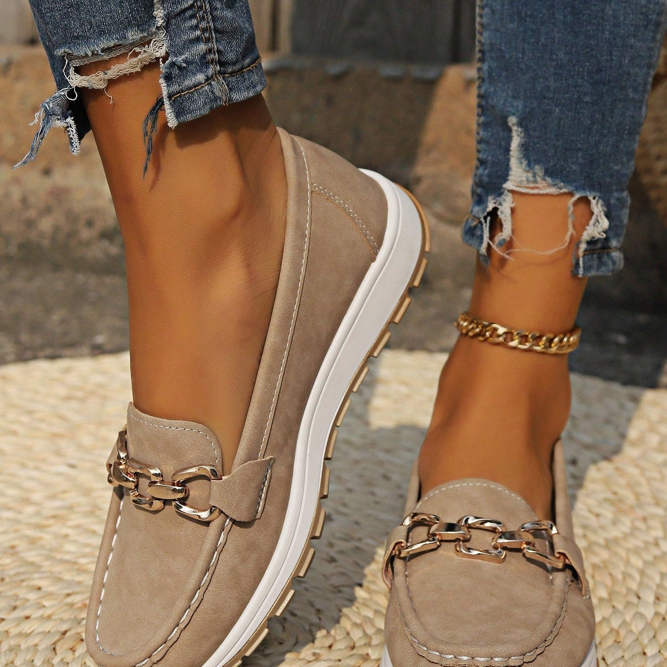 Eli - Zapatos Planos con Hebilla