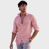 Leonardo - Camisa de Lino Casual