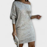 Vestido de fiesta con lentejuelas