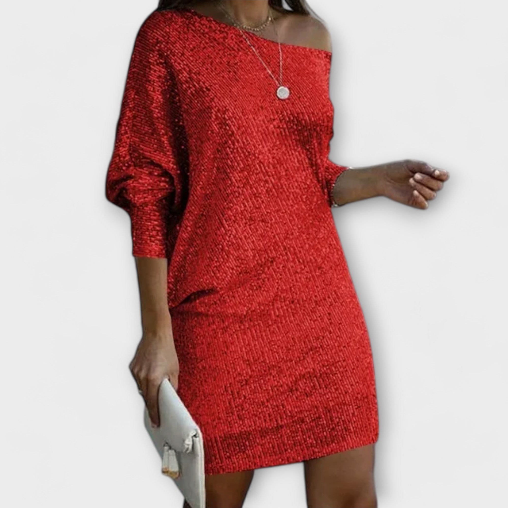 Vestido de fiesta con lentejuelas
