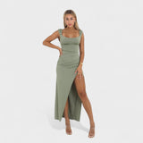 Sarela - Vestido largo con espalda descubierta
