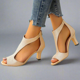 Heidrun - Sandalias elegantes y cómodas con tacón