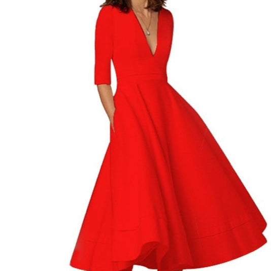 Laura - Vestido Midi Femenino