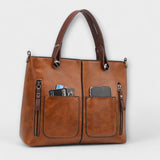 María - Bolsa de cuero elegante