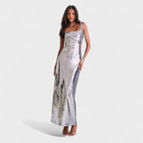 Sparkle Silver - Vestido de gala noche