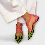 Bailarinas con Patrón Zebra