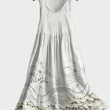 Vestido con Encaje Inglés