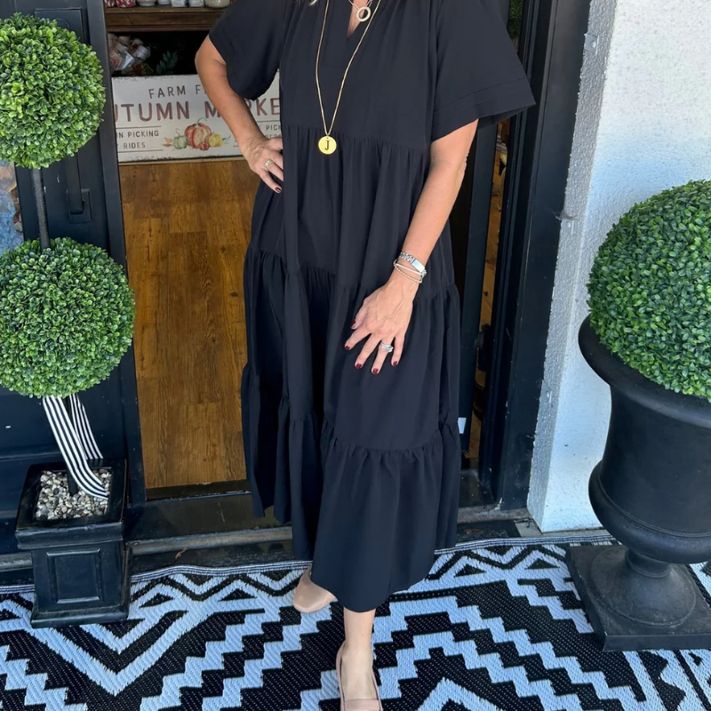 Carlota - Vestido Maxi con Movimiento