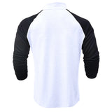 Camisa de algodón con cuello alto