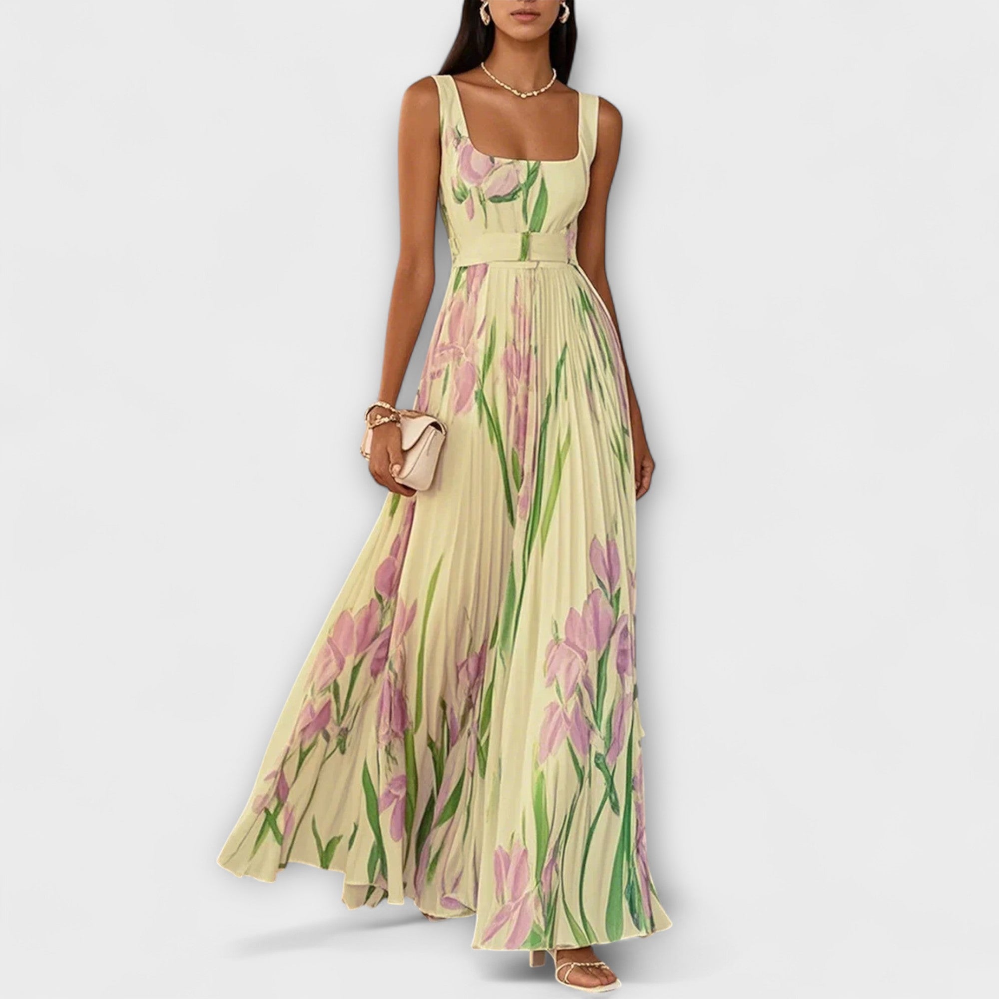 Penélope - Vestido Maxi en Chiffon