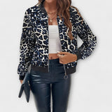 Raquel - Abrigo de Leopardo Elegante