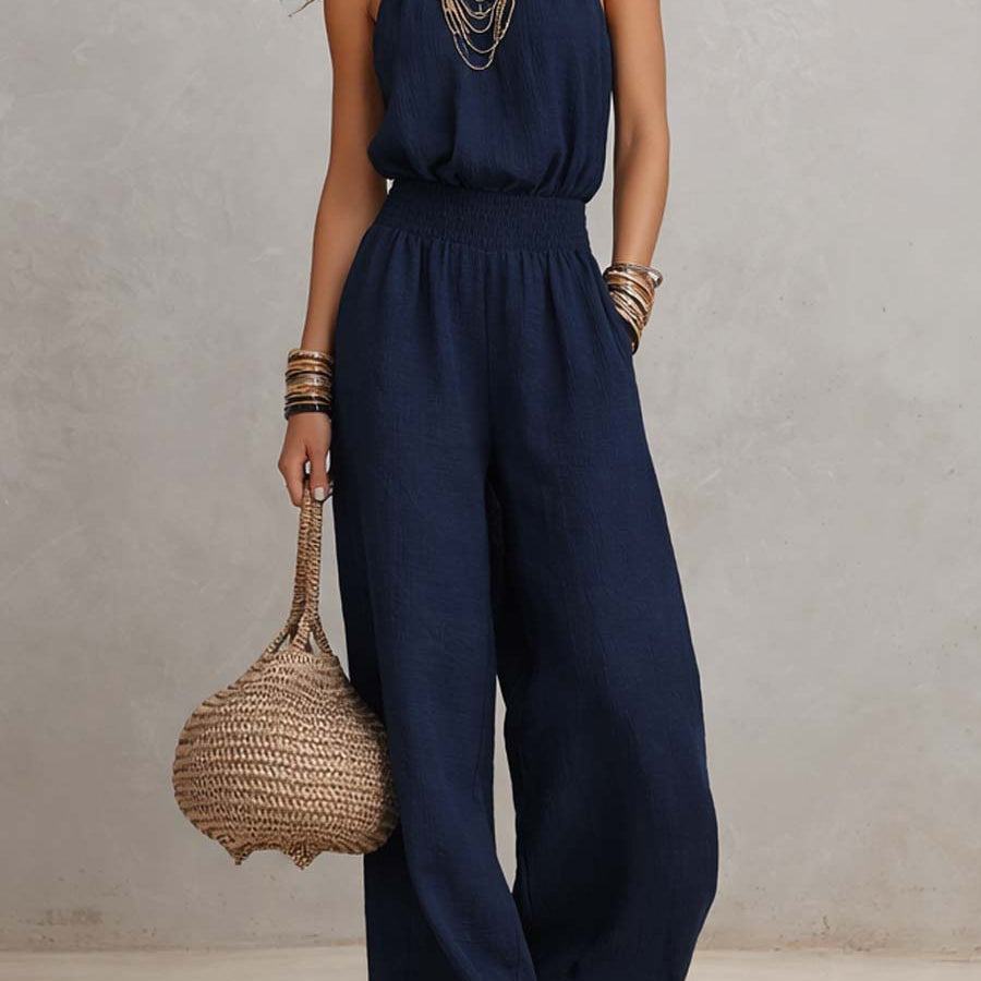 Valéria | Mono Elegante con Halter
