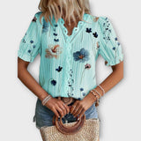 Emília - Blusa con escote en V