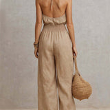 Valéria | Mono Elegante con Halter