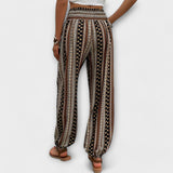 Scarlett - Pantalones con gráficos étnicos