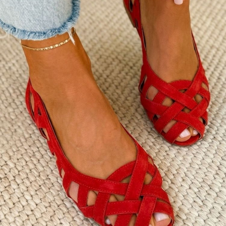 SANDALIAS ENTRELAZADAS VERANO VIBRANTE CATERINA