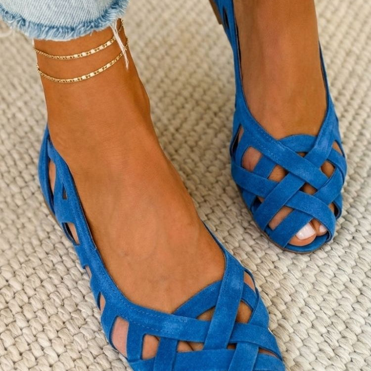 SANDALIAS ENTRELAZADAS VERANO VIBRANTE CATERINA