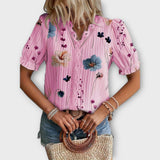 Emília - Blusa con escote en V