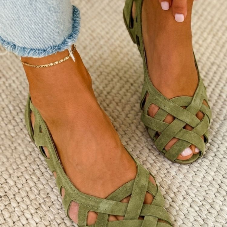 SANDALIAS ENTRELAZADAS VERANO VIBRANTE CATERINA