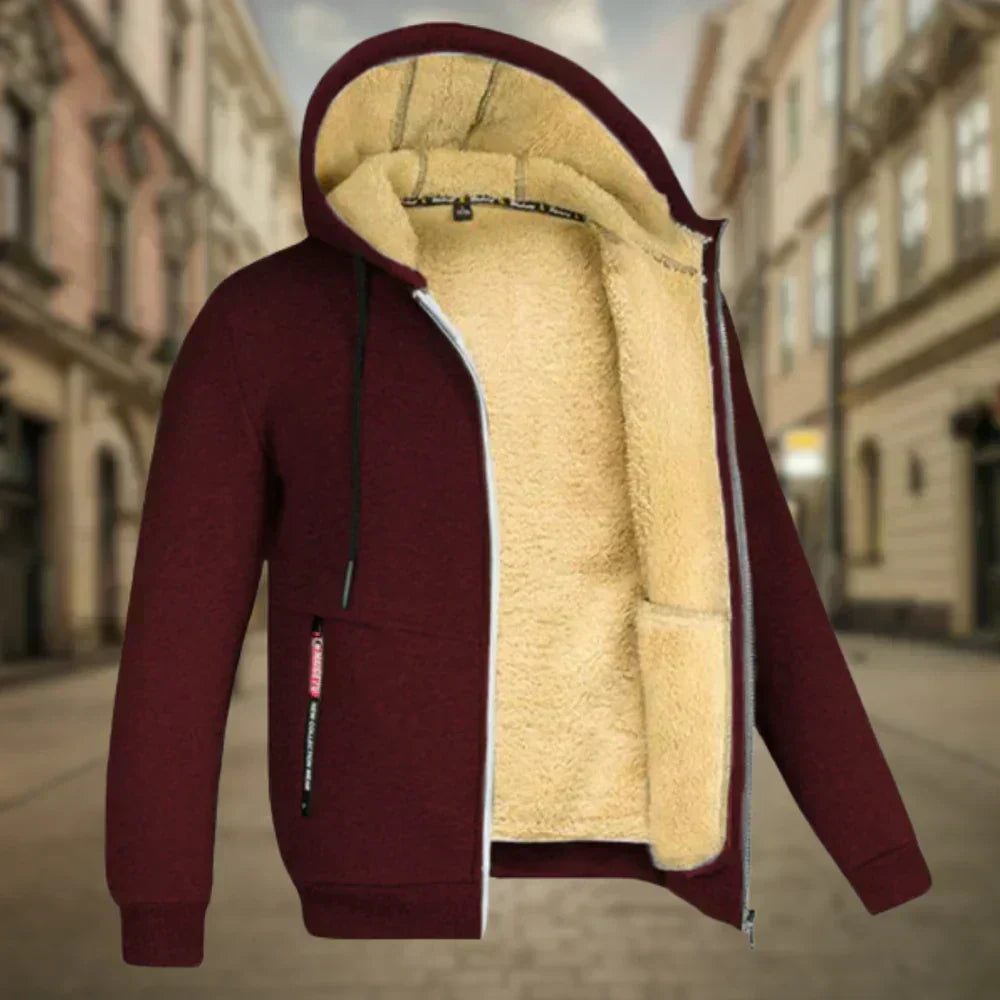 Lourenço - Sudadera de forro polar para hombres