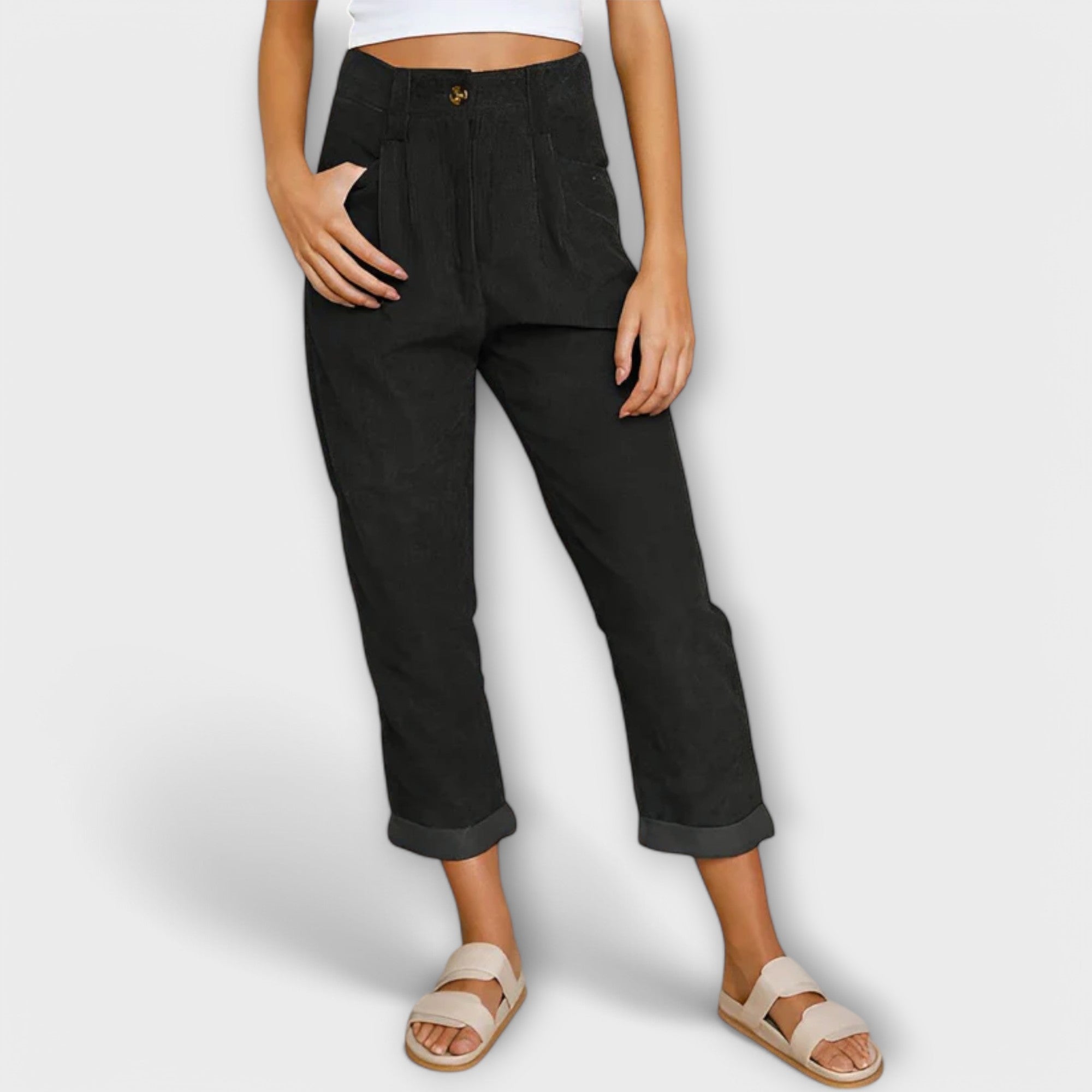 Jana - Pantalones de pana modernos