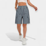 Pantalones Cortos Cargo Femeninos de Verano