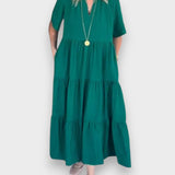 Carlota - Vestido Maxi con Movimiento