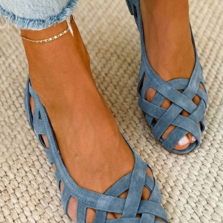 SANDALIAS ENTRELAZADAS VERANO VIBRANTE CATERINA