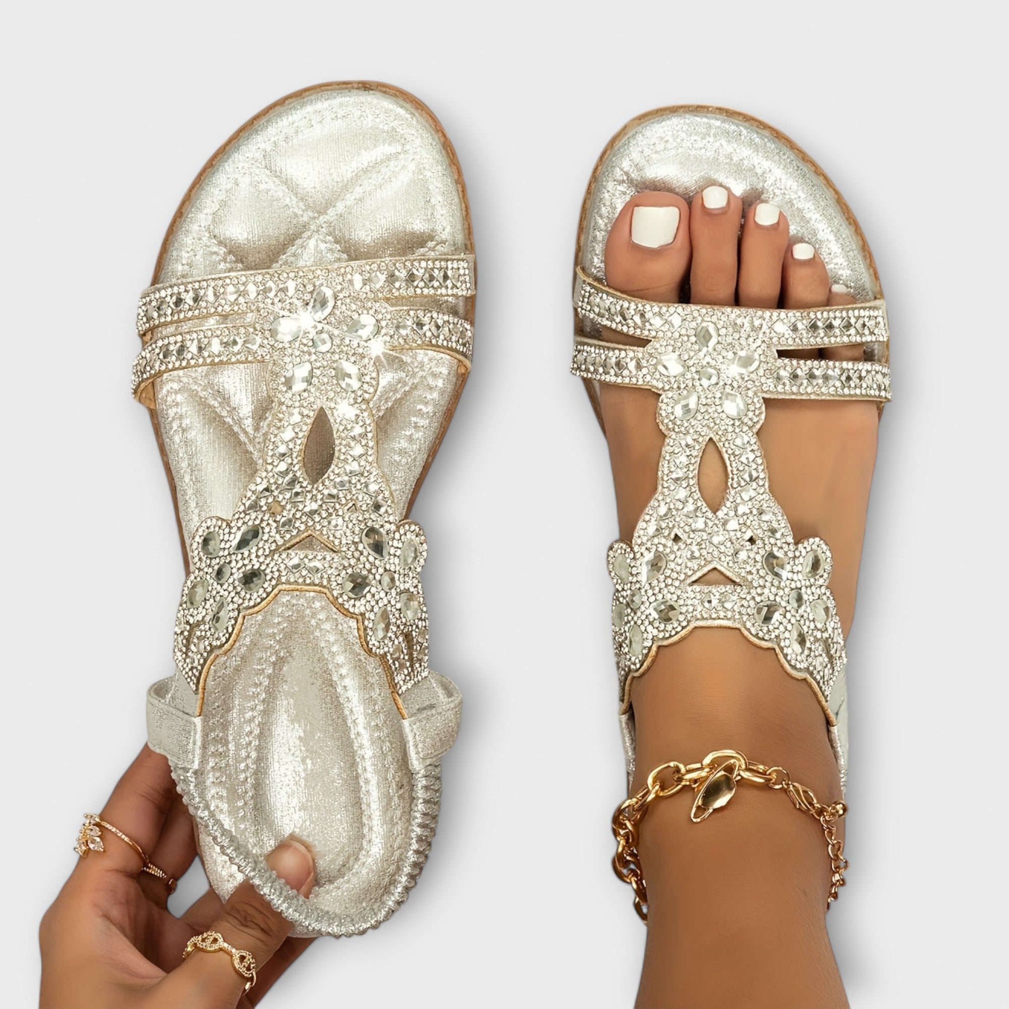 Rosalie - Sandalias ortopédicas con estilo boho
