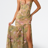 Isamara - Vestido Largo con Corsé