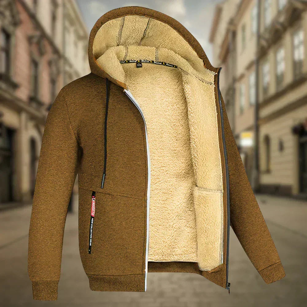 Lourenço - Sudadera de forro polar para hombres