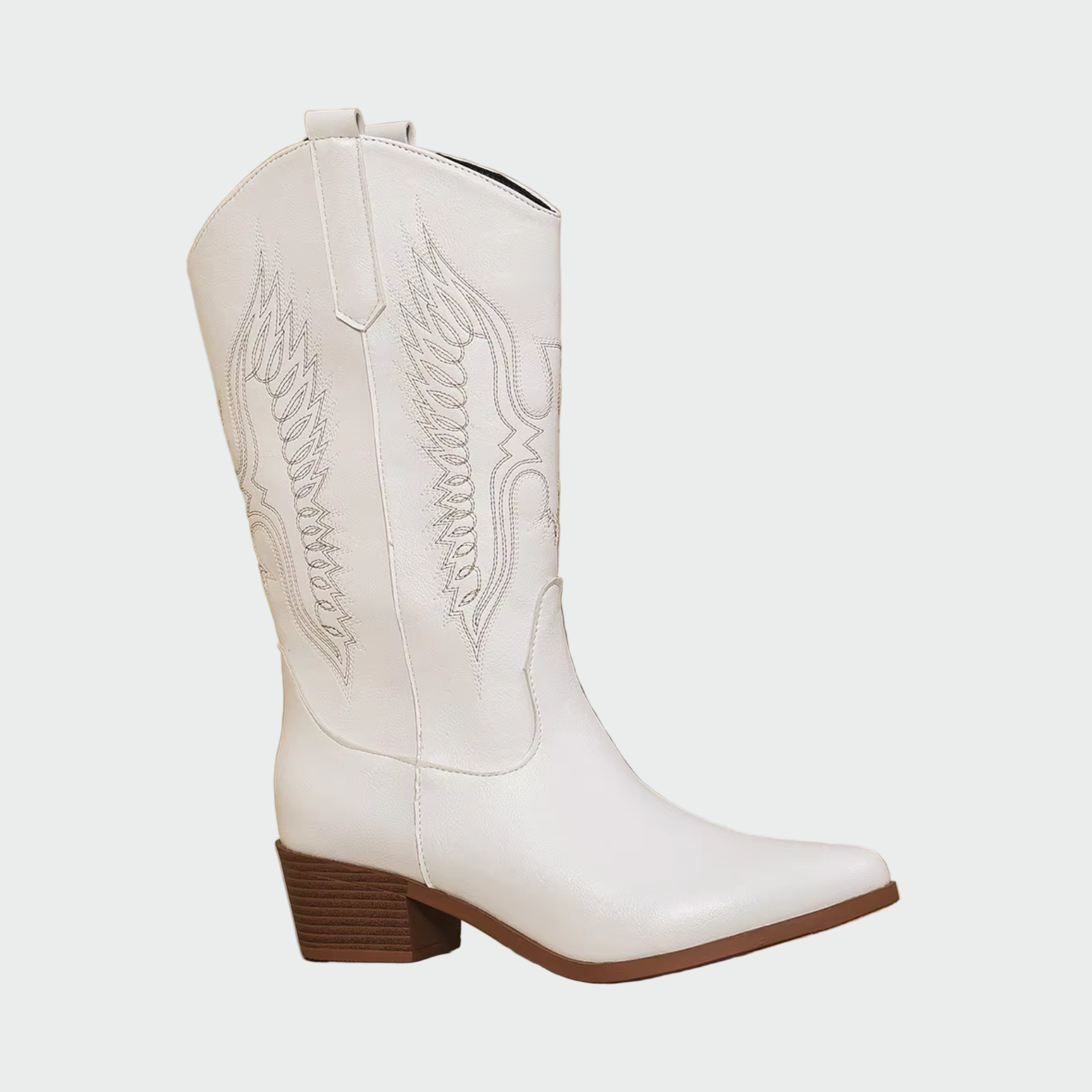 Botas de vaquero occidentales de piel