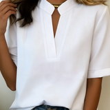 Élise — Blusa elegante con cuello refinado
