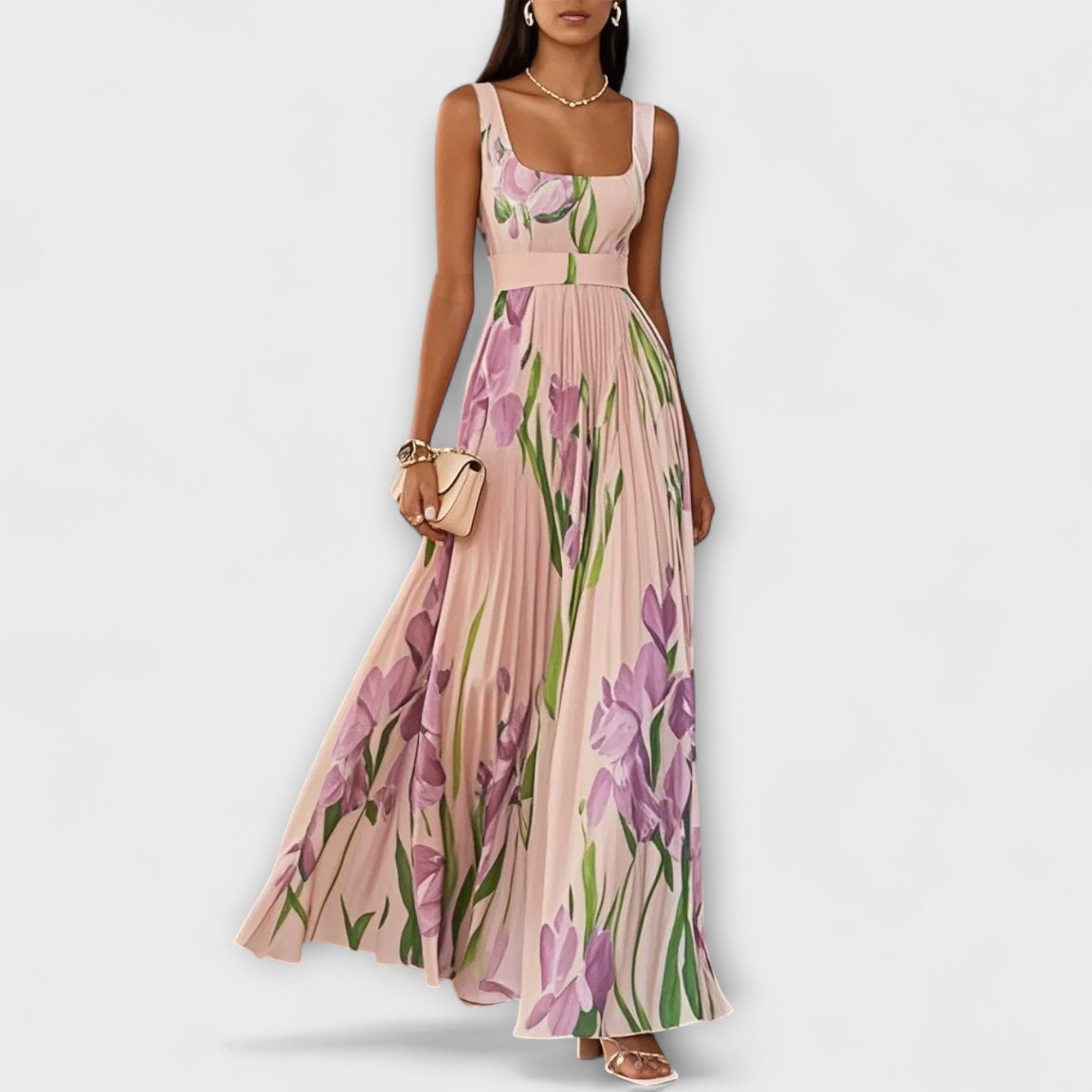 Penélope - Vestido Maxi de Chifón