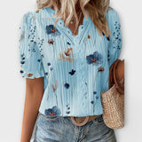 Emília - Blusa con escote en V