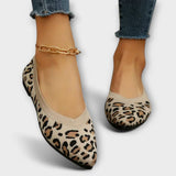 Paula - Bailarinas de encaje con estampado de leopardo