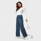 Irene - Pantalones vaqueros de corte ancho