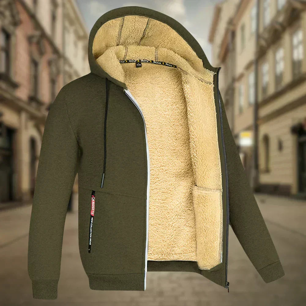 Lourenço - Sudadera de forro polar para hombres