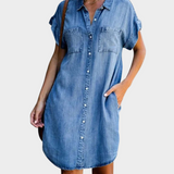 Vestido de mezclilla relajado