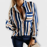 Ema - Blusa casual a rayas
