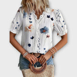 Emília - Blusa con escote en V