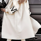 Rosa - Abrigo-cardigan elegante