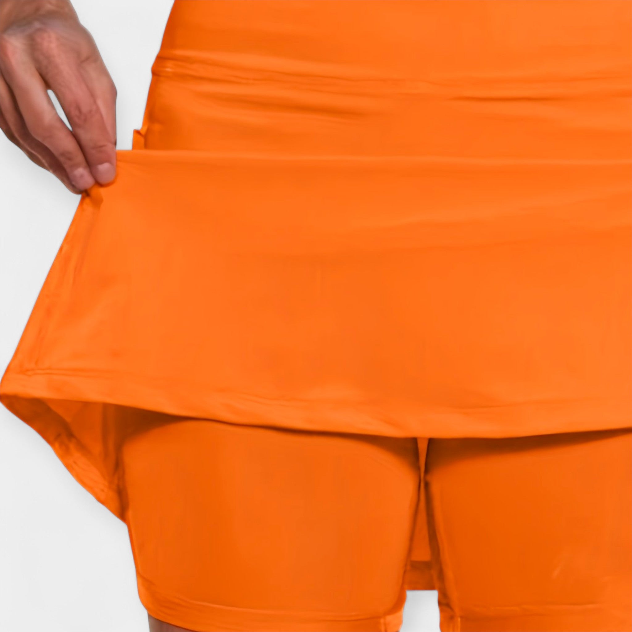 Pantalones Cortos con Falda